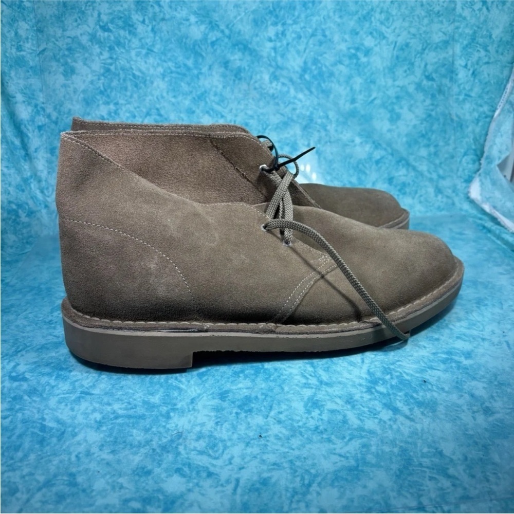 Clarks Desert Boot Men’s Brown Suede Mid Top Casual Fashion Boots Size 13 W